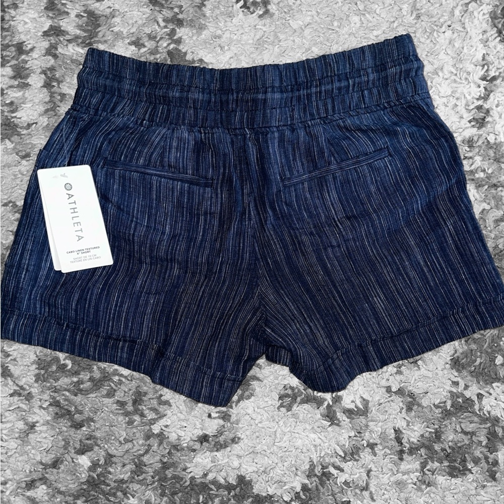 NWT Athleta Cabo Linen 4” Short - Picture 5 of 9